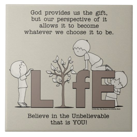 生活の視点 タイル (正面)