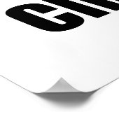 生活の輪ピザ ポスター (角)