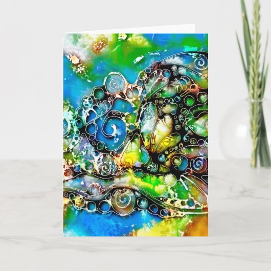 生活の道 – ニューログラフィックアート7 カード (正面)