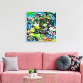 生活の道 – ニューログラフィックアート7 キャンバスプリント (インサイチュ (リビング))