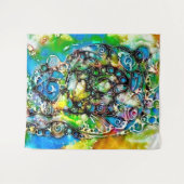 生活の道 – ニューログラフィックアート7 タペストリー (正面(横))