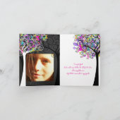 生活のPixDezinesツリー/感謝していユー/Chalkboard サンキューカード (内部)