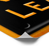 生活への道のりを狭くする ポスター (角)