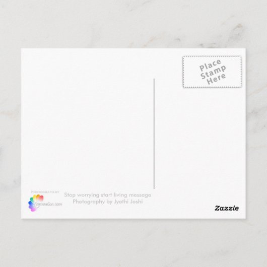 生活を始める ポストカード (裏面)