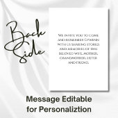 生活エレガントの枝お祝い 招待状