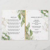 生活エレガント計画の緑のお祝い (裏面)