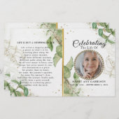 生活エレガント計画の緑のお祝い (正面/裏面)