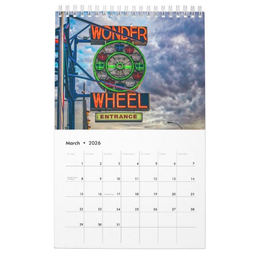 生活シンボルや象徴2020:ヴィンテージ看板のカレンダー カレンダー (3月 2026)