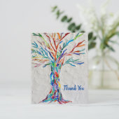 生活パーソナライズされたのサンキューカード (スタンド正面)