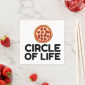 生活ピザの輪 スタンダードカクテルナプキン (インサイチュ)