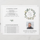 生活プログラムの緑のユーカリお祝い (正面/裏面)