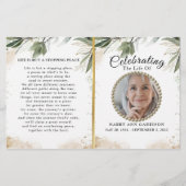 生活モダンプログラムの緑の写真お祝い (正面)