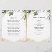 生活モダンプログラムの緑の写真お祝い (裏面)