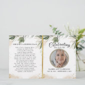 生活モダンプログラムの緑の写真お祝い (スタンド正面)