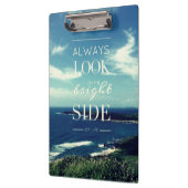 生活前向きの見通し©Seascape パーソナライズされた クリップボード (左)