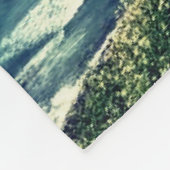 生活前向きの見通し/ ©Seascape フリースブランケット (角)