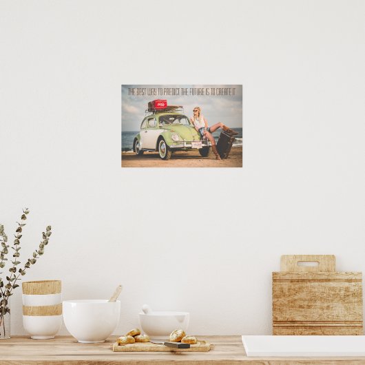 生活労働感動的引用文ポスター ポスター (キッチン)