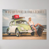 生活労働感動的引用文ポスター ポスター (正面)