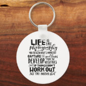 生活感動的引用文写真家 キーホルダー (正面)