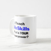 生活技教え コーヒーマグカップ (正面左)