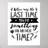 生活旅行感動的引用文ポスター ポスター (正面)