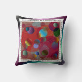 生活枕の円 クッション (裏面)