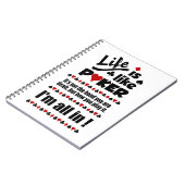 生活様トランプのポーカーカスタム帳 ノートブック (左側)