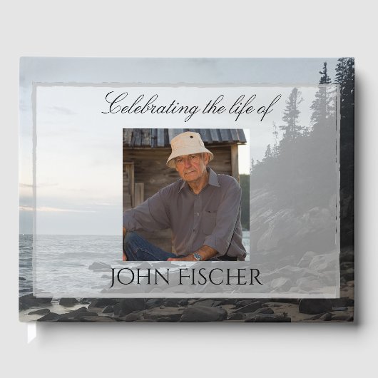 生活海岸葬儀記念お祝い ゲストブック (正面)