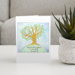 生活確認カードのツリー カード