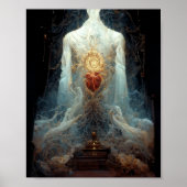 生活神社ファンタジーSFアートのポスター ポスター (正面)
