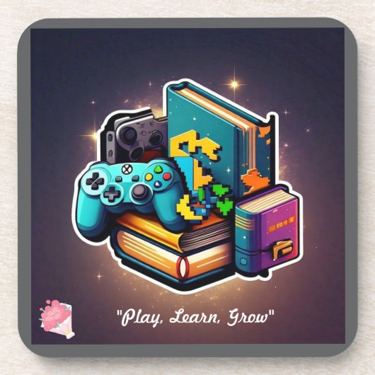 「生活経験」 コースター (正面)