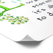 生活習字の引用ポスター ポスター (角)