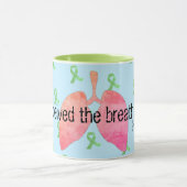 生活肺移植コーヒーの息 マグカップ (中央)