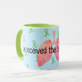 生活肺移植コーヒーの息 マグカップ (正面左)