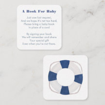 生活航海のリングや輪が赤ちゃんシャワーの本を持ってくる