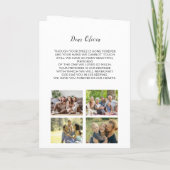 生活葬儀制度お祝い プログラム (裏面)