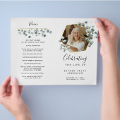 生活葬儀折り畳みお祝い チラシ (手)