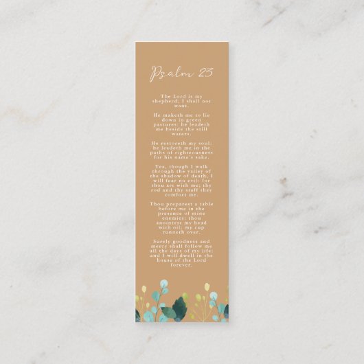 生活葬式しおりホームお祝い スキニー名刺 (裏面)