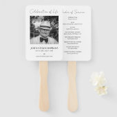 生活葬祭令の写真お祝い ハンドファン (正面&裏面)