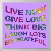 生活規則 ポスター (正面)