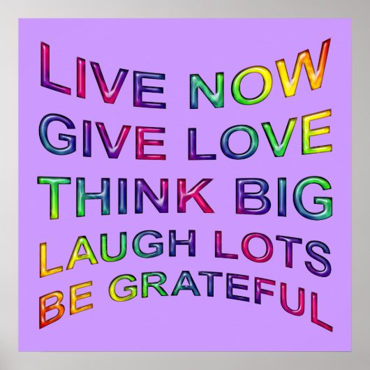 生活規則 ポスター (正面)