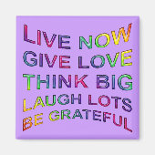 生活規則 マグネット (正面)