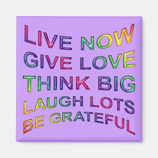 生活規則 マグネット (正面)