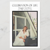 生活計ミニマル算費の葬儀お祝い チラシ (正面)