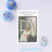 生活計ミニマル算費の葬儀お祝い チラシ (シングル)