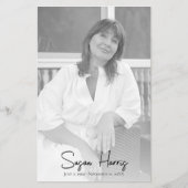 生活計モダン算費の葬儀お祝い チラシ (正面)