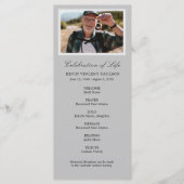 生活計画シンプルのお祝い プログラム (正面)