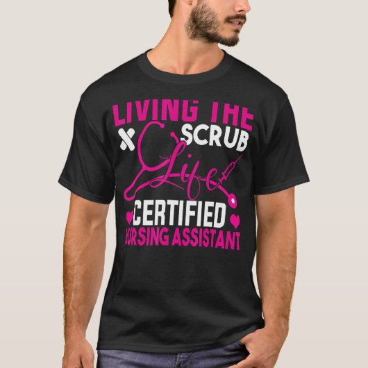 生活認定看護助手の生活 Tシャツ (正面)