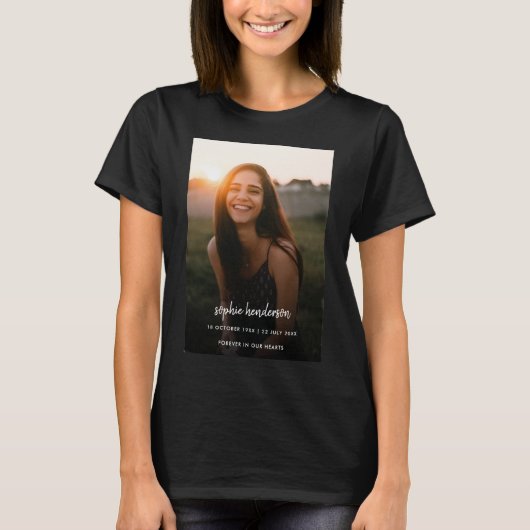 生涯お祝い葬儀 Tシャツ (正面)