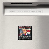 生涯で2回トランプ大統領就任式D マグネット (インサイチュ (食洗機))